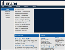 Tablet Screenshot of obarausa.com